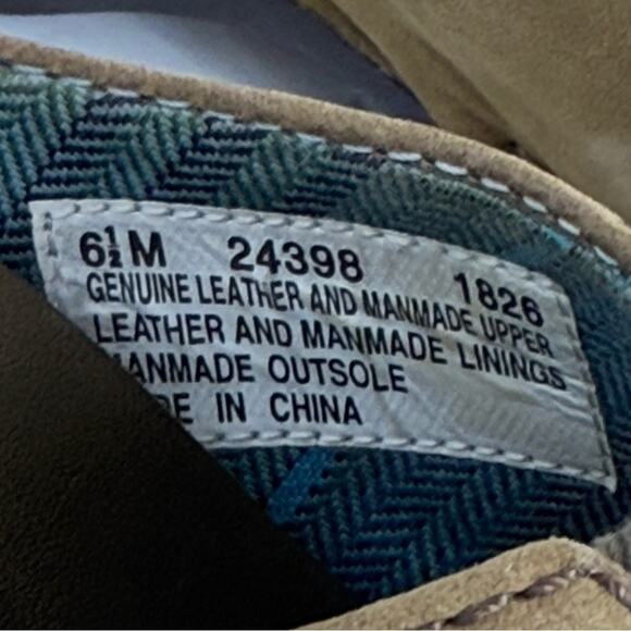 Timberland Comforia Suede Leather Mules Clogs Women's Size 6.5 tan - Picture 7 of 9